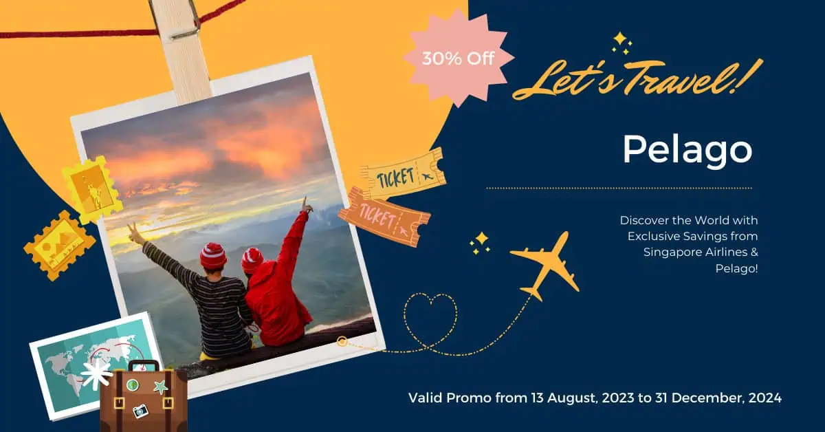 Exclusive 30% Off on Pelago Activities with Singapore Airlines