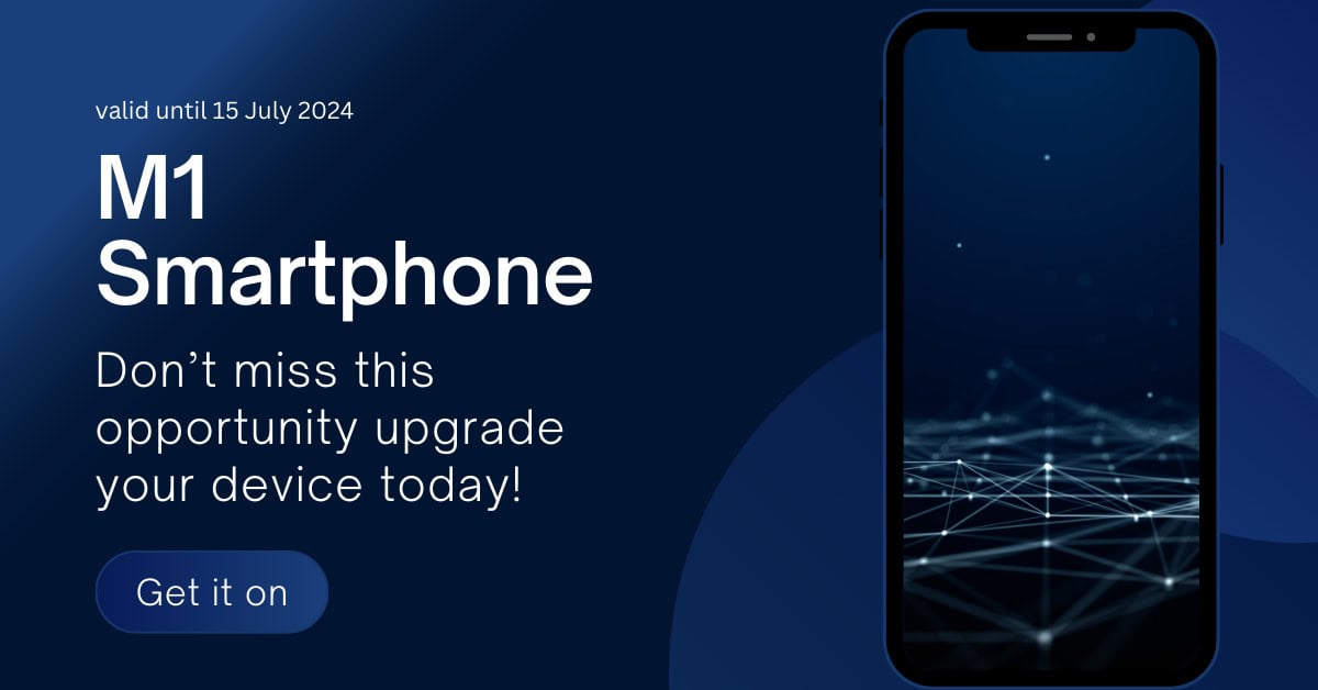 Get the New iPhone 15 Pro Max for Free with M1 Deal!