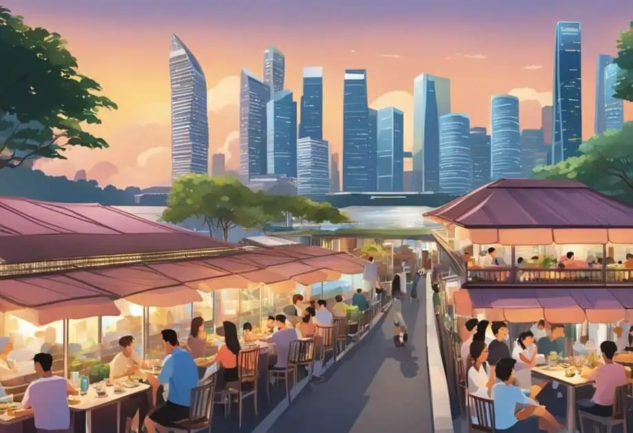 affordable restaurants with a view singapore