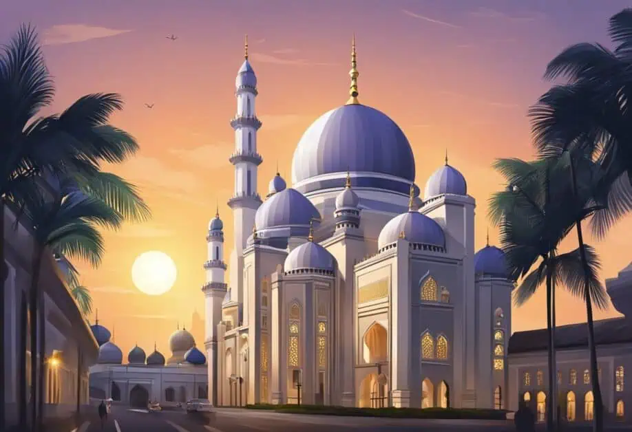 arah kiblat singapore