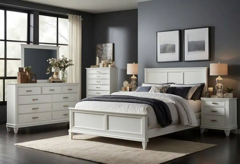 ashley furniture white bedroom set