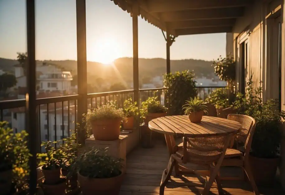 balcony dining furniture