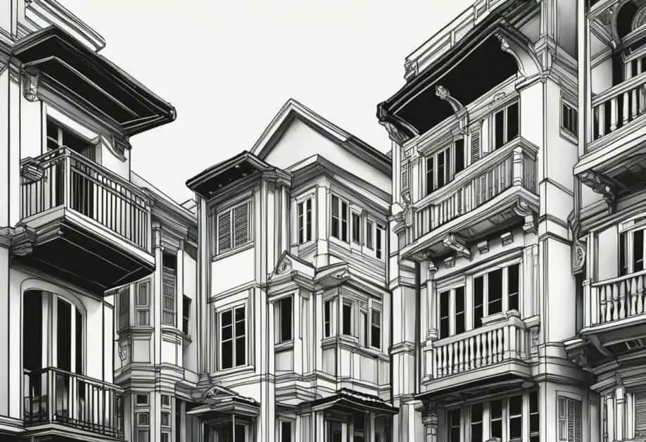 black and white houses singapore