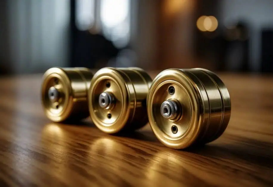 brass furniture casters