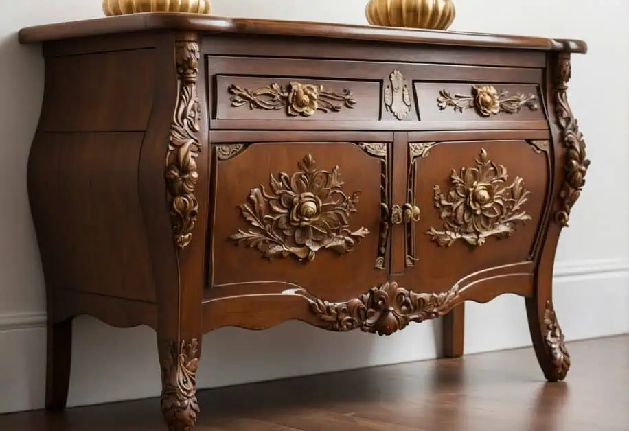 commode furniture in english