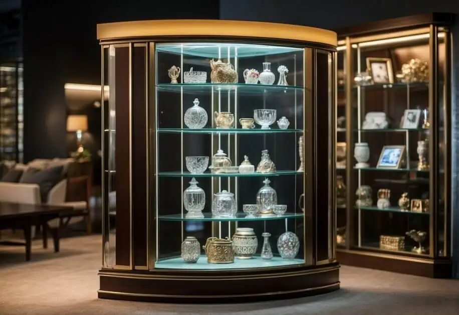 corner showcase furniture singapore