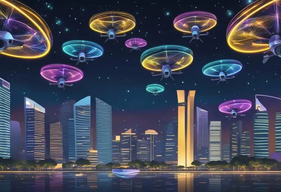 drone show singapore
