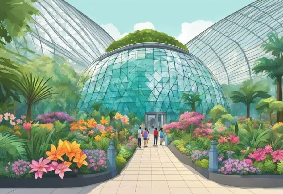 flower dome singapore