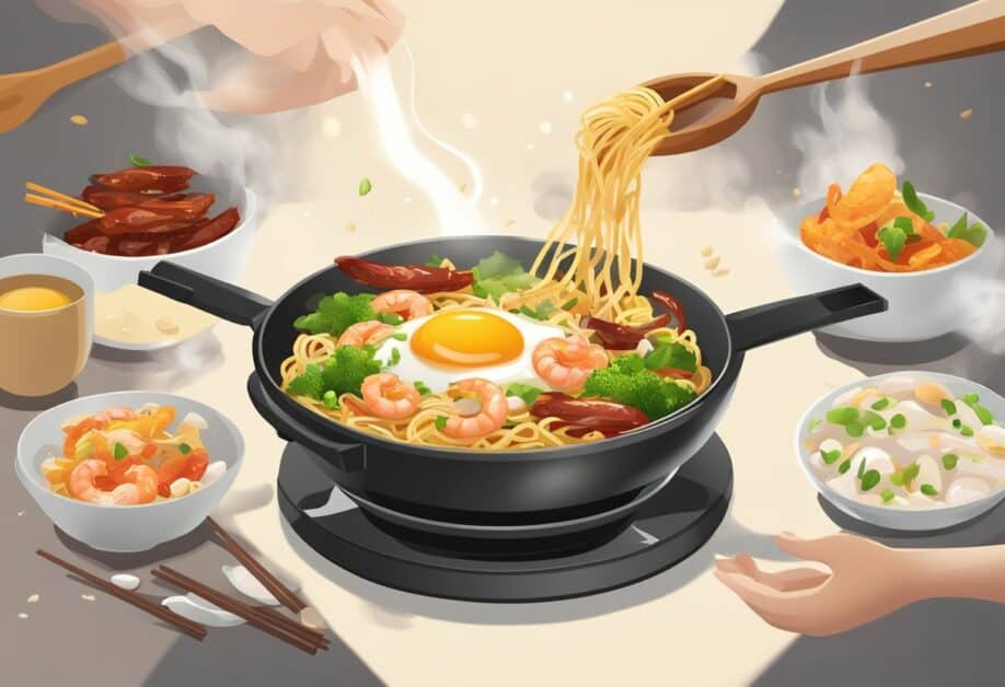 fried kway teow singapore