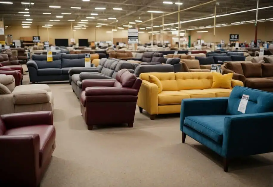 furniture clearance outlet near me