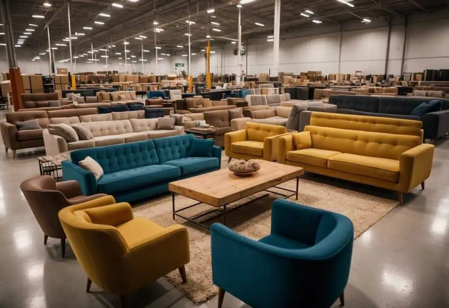 furniture warehouse outlet