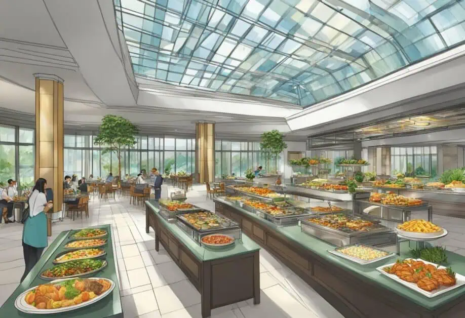 holiday inn singapore atrium buffet