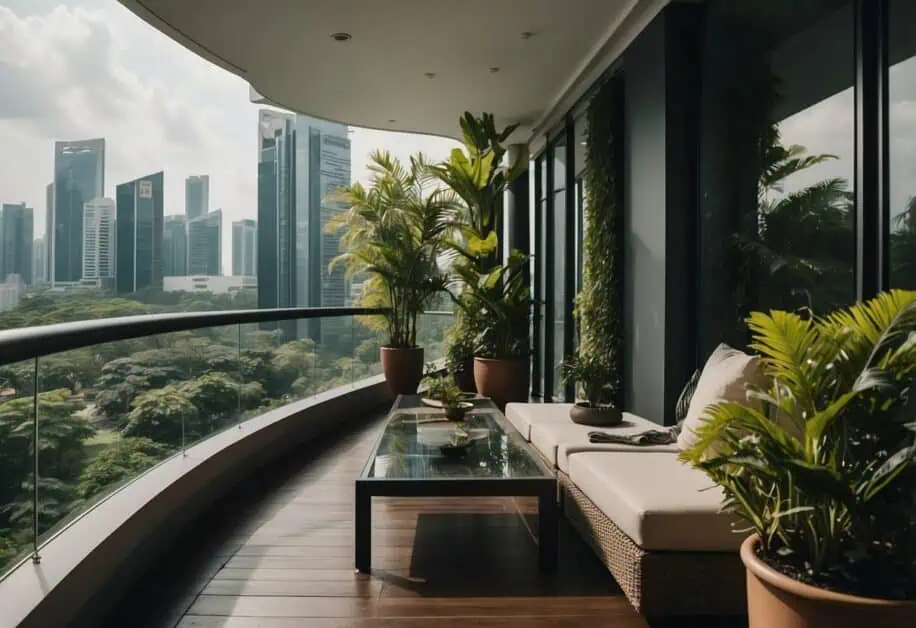hotel with balcony singapore