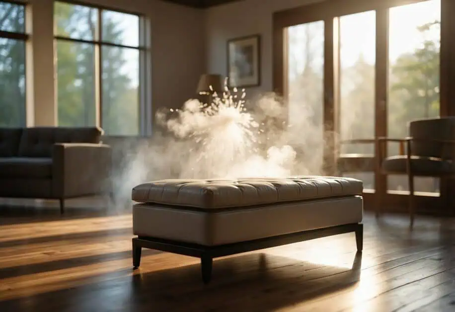 how to get rid of voc smell in furniture