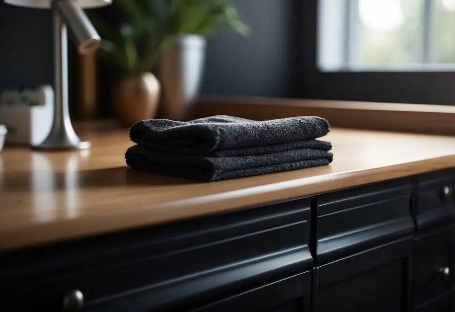 how to keep black furniture dust free