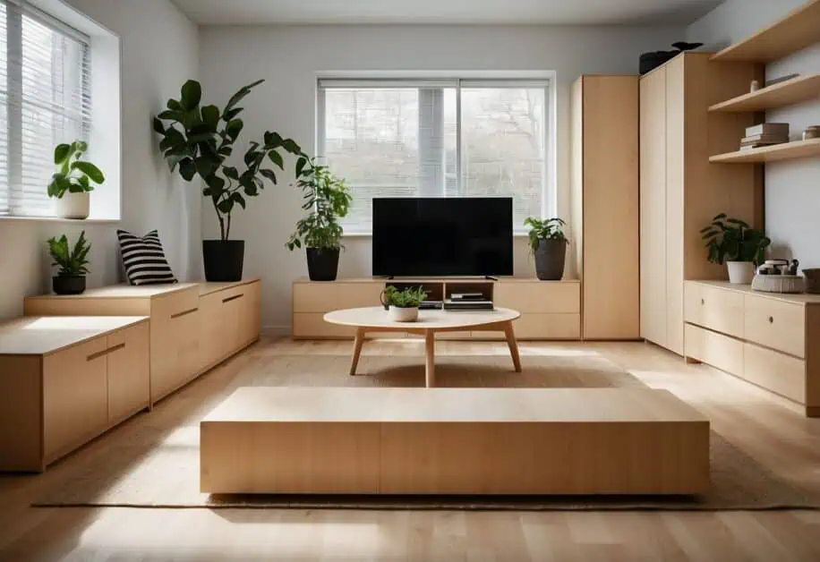ikea plywood furniture