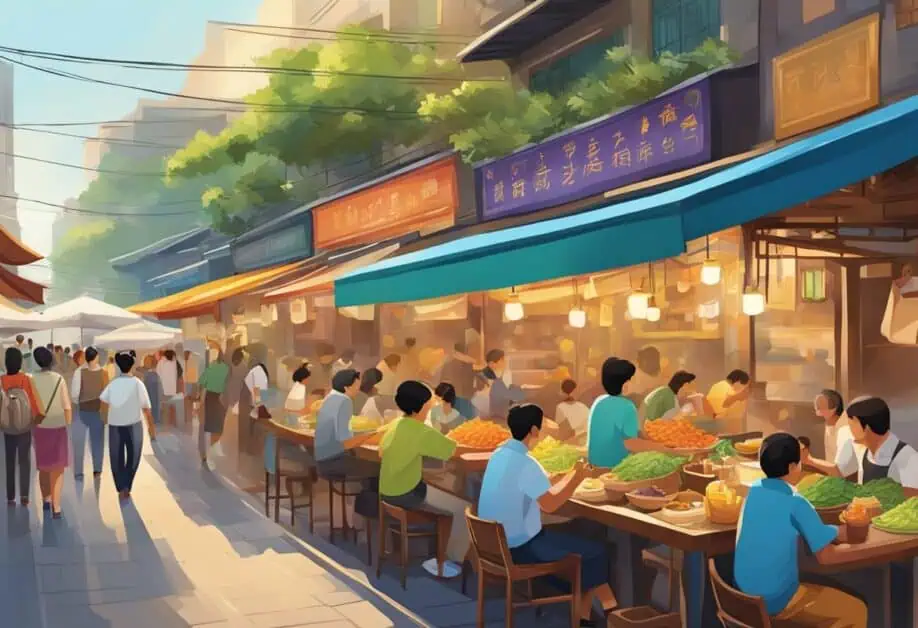 interesting restaurants in singapore