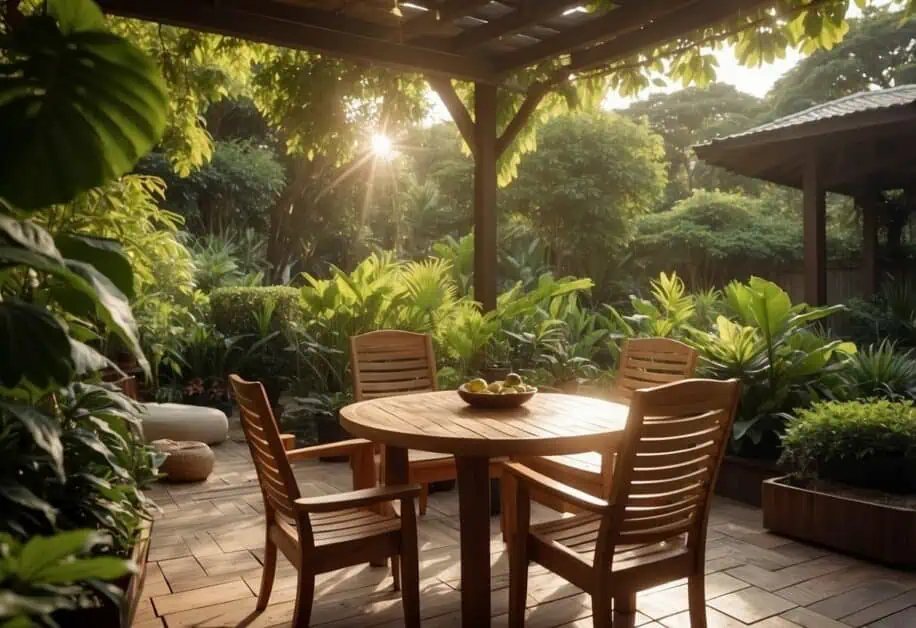 java teak furniture