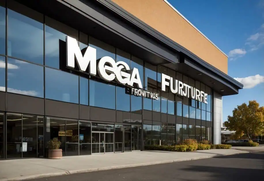 mega furniture address