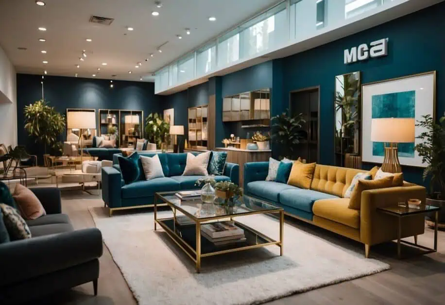 mega furniture showroom