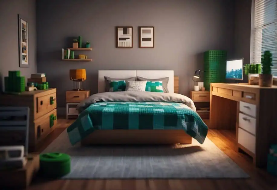 minecraft bedroom furniture