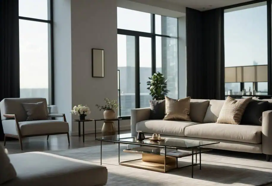 modern furniture showcase