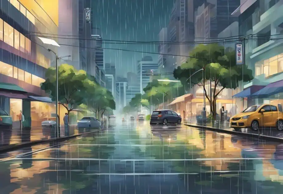 nea rain areas singapore