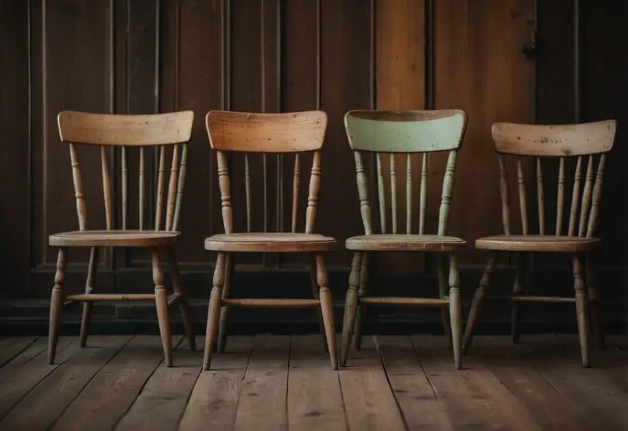 old wooden furniture