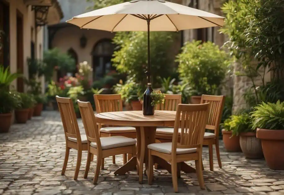 outdoor furniture dimensions