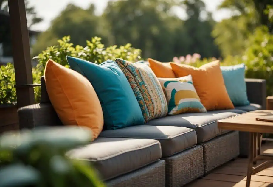 outdoor furniture pillows