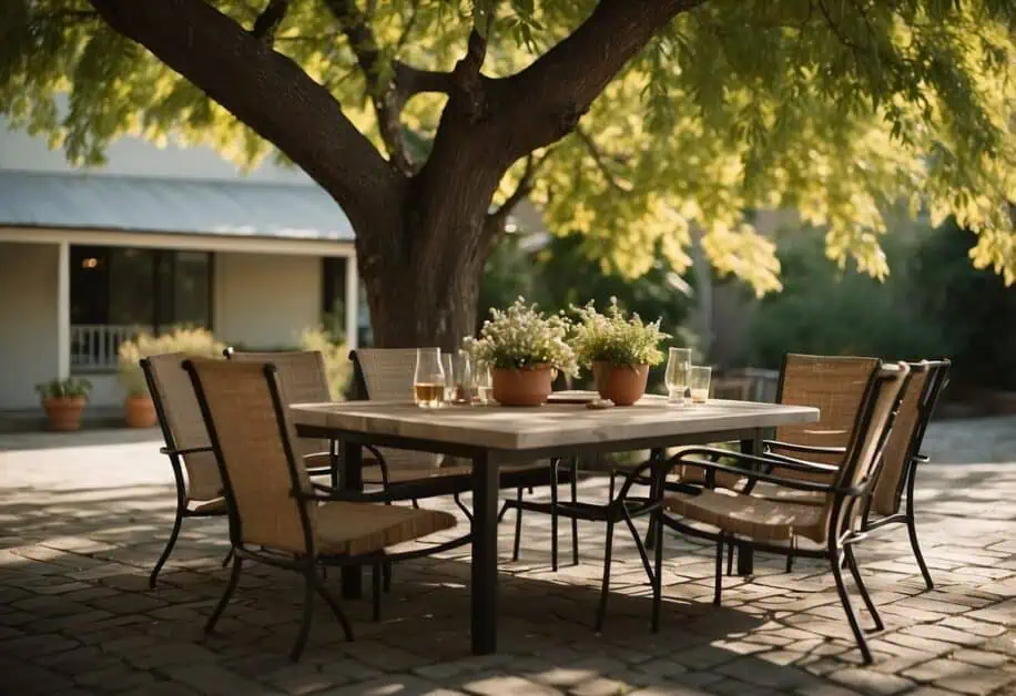 patio furniture simple