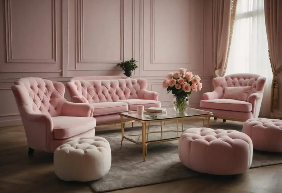 pink rose furniture