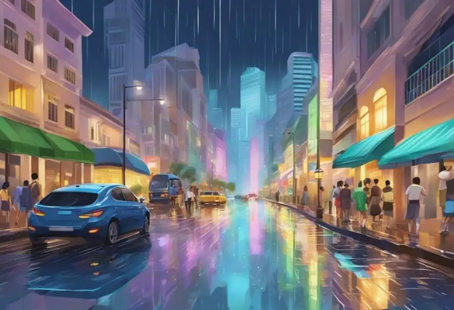 rain areas singapore