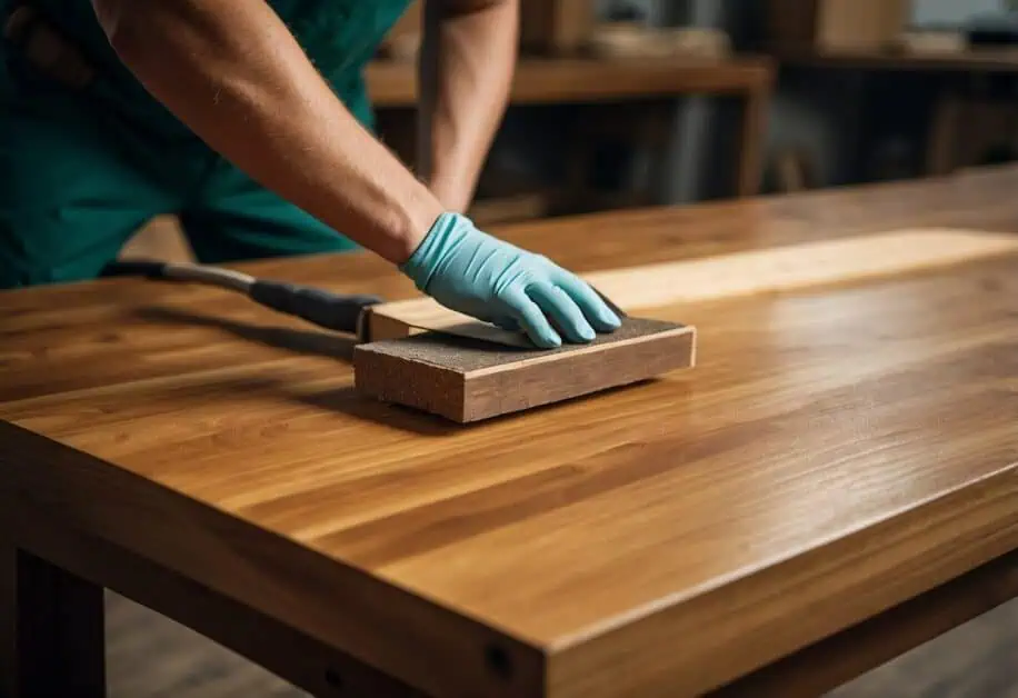 refinishing wood furniture