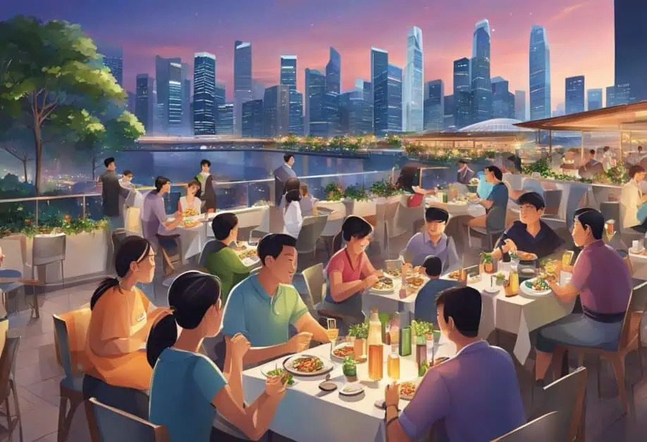 rooftop restaurant singapore