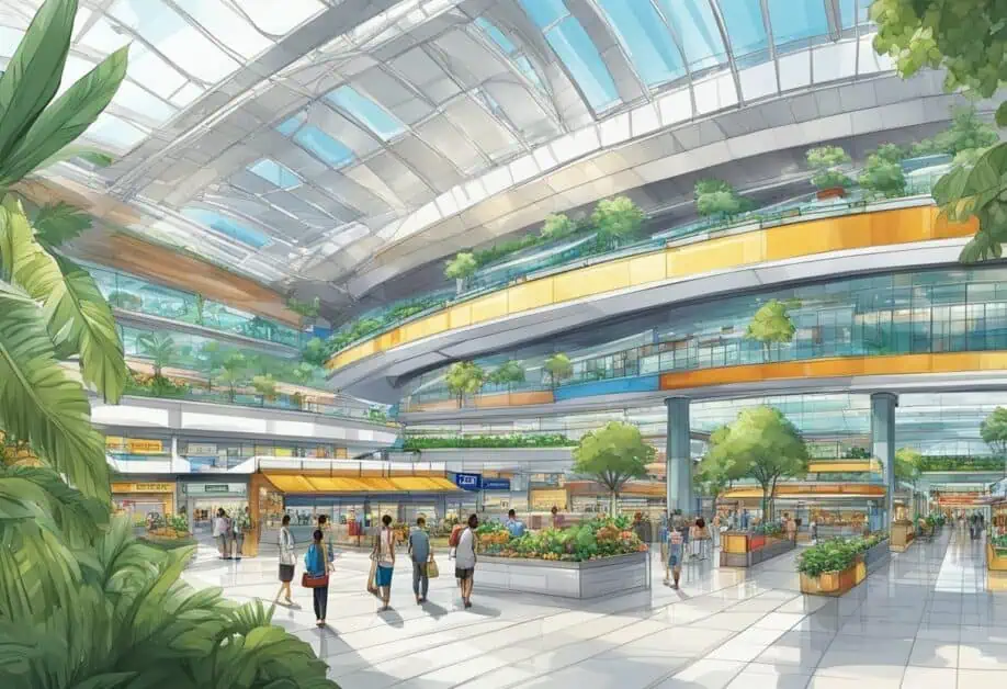 singapore airport attractions