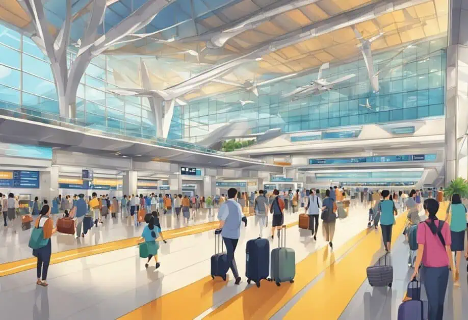singapore airport departures