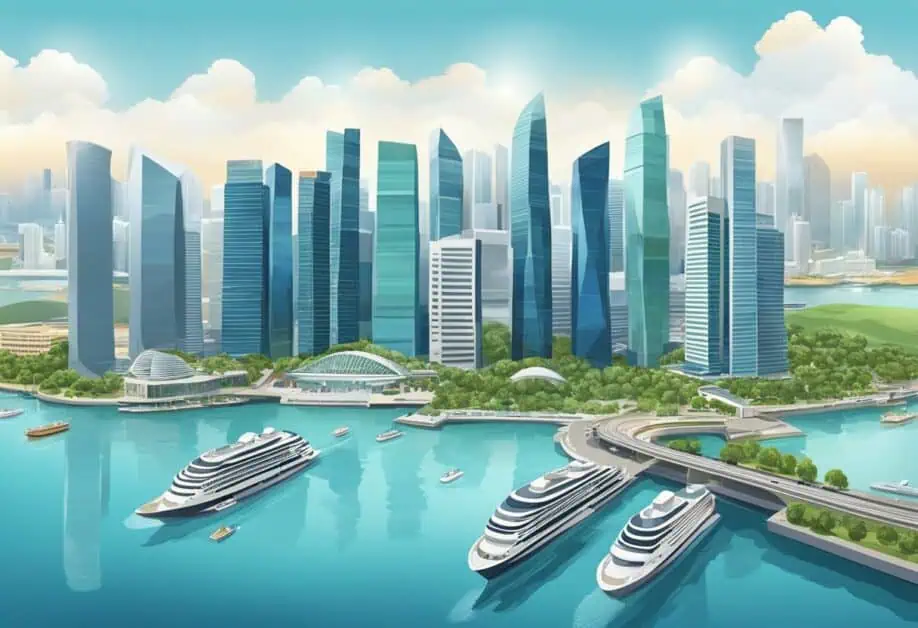 singapore business district