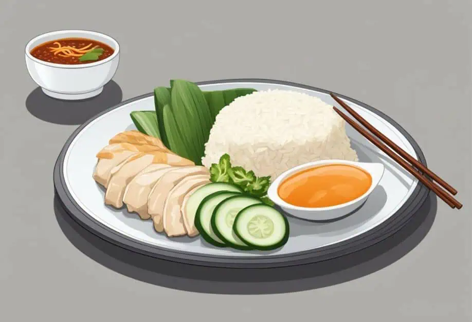 singapore chicken rice