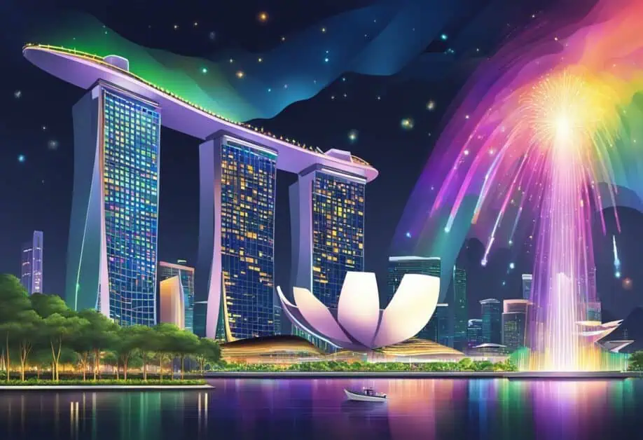 singapore light show