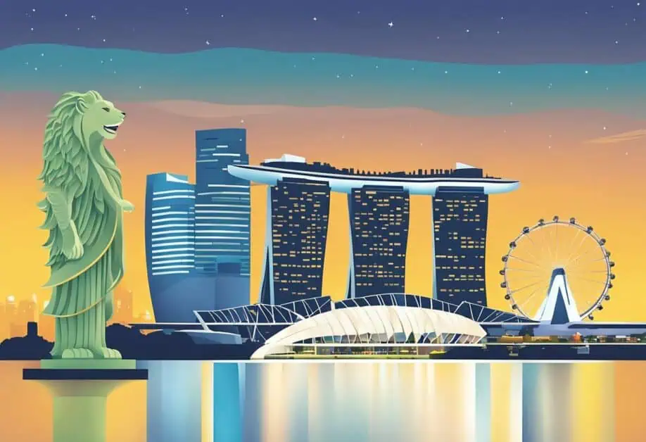 singapore logos