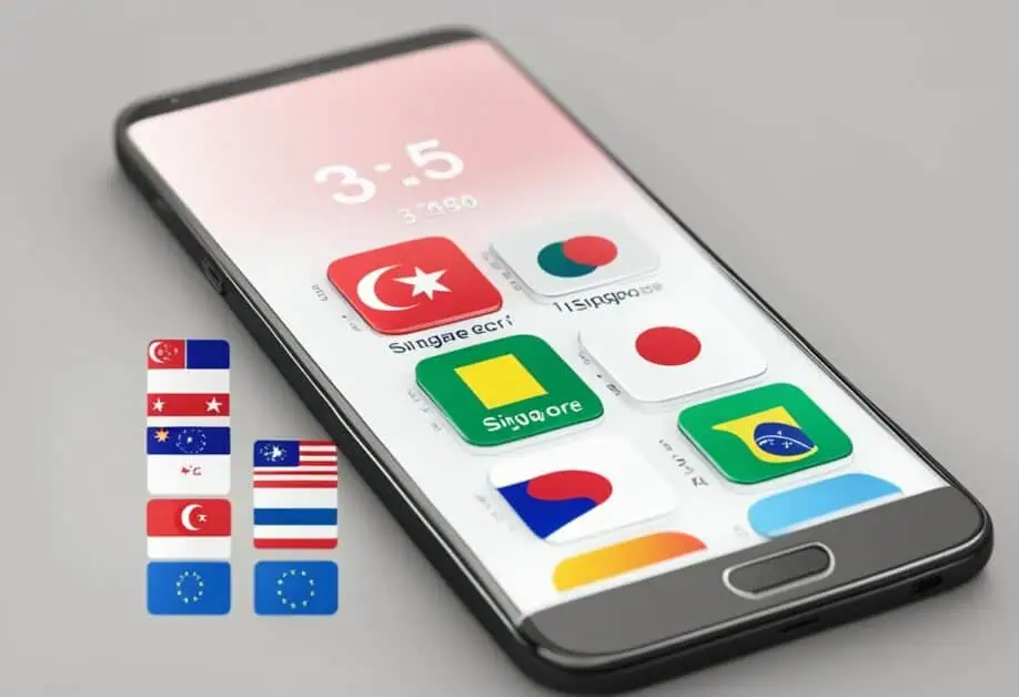 singapore phone code