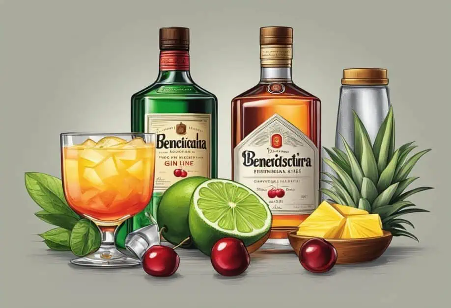 singapore sling ingredients