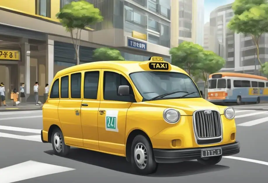 singapore taxi number
