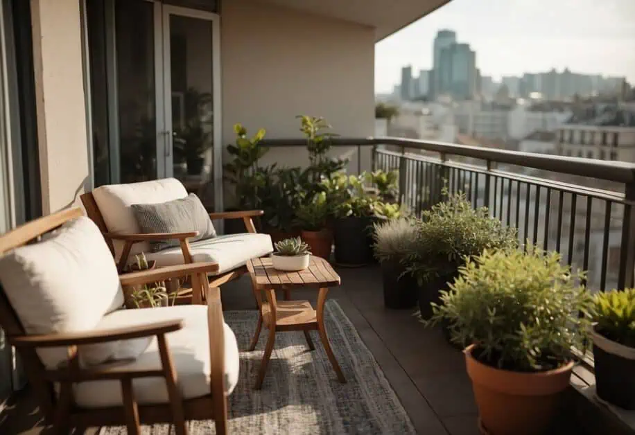 small balcony furniture sets