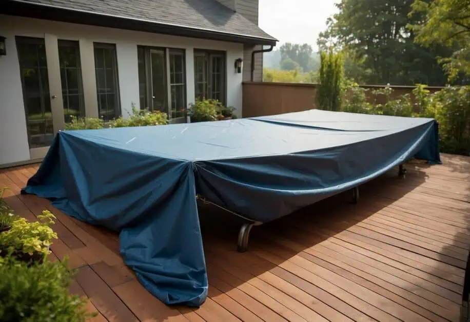 tarp to cover patio furniture