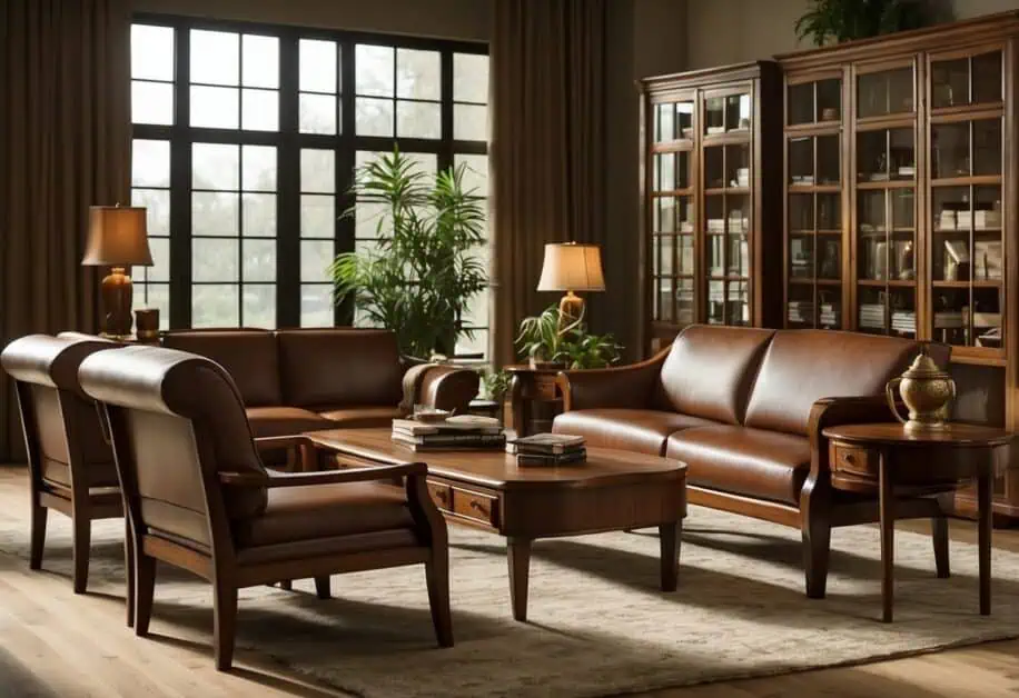 teak and mahogany furniture