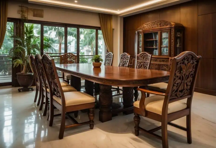 teak wood furniture in trichy