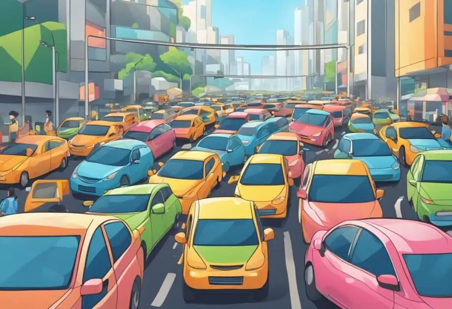 traffic jam singapore
