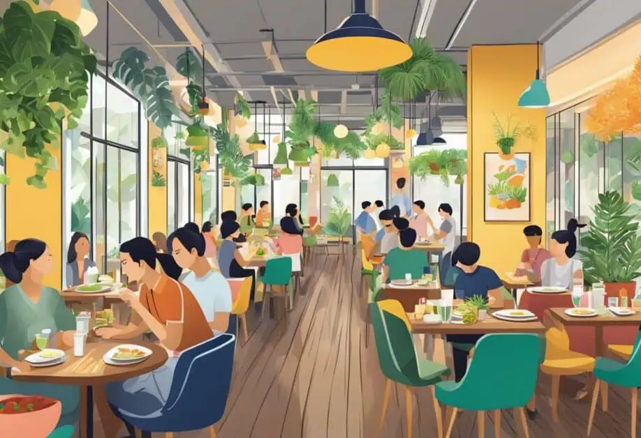 vegetarian restaurant singapore